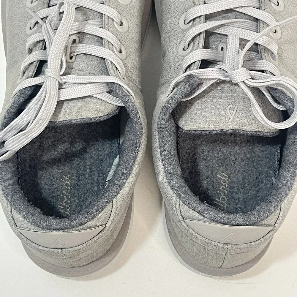 Allbirds Wool Piper Woven Shoes Men's US‎ Size 11 Pewter Gray